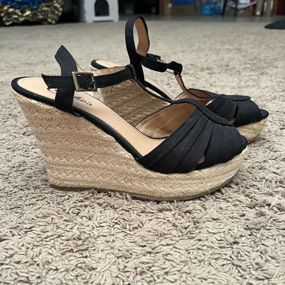 Candie’s Espadrilles Wedge Sandals